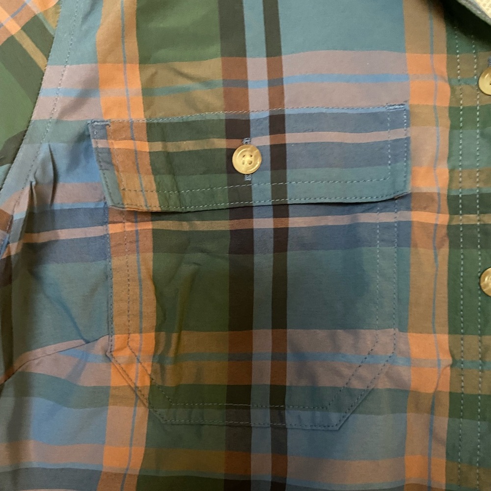 Eddie Bauer Adventure Shirt, Plaid, Sun Protection, Women’s Small - Picture 2 of 10